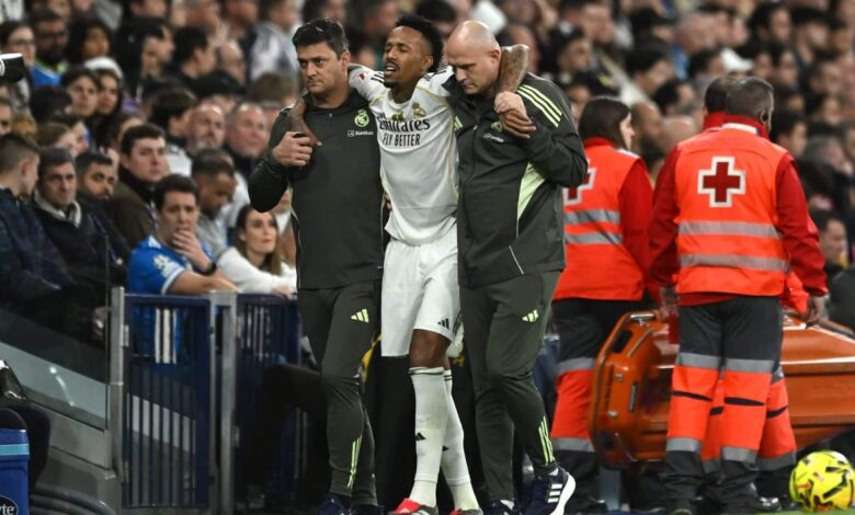 تعرض ريال مدريد لخسارة مفاجئة على أرضه أمام سيلتا فيجو، بعد خروج إيدير ميليتاو للإصابة