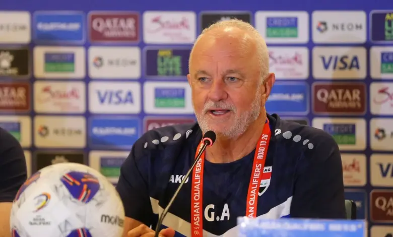 غراهام ارنولد مدرب المنتخب الوطني العراقي