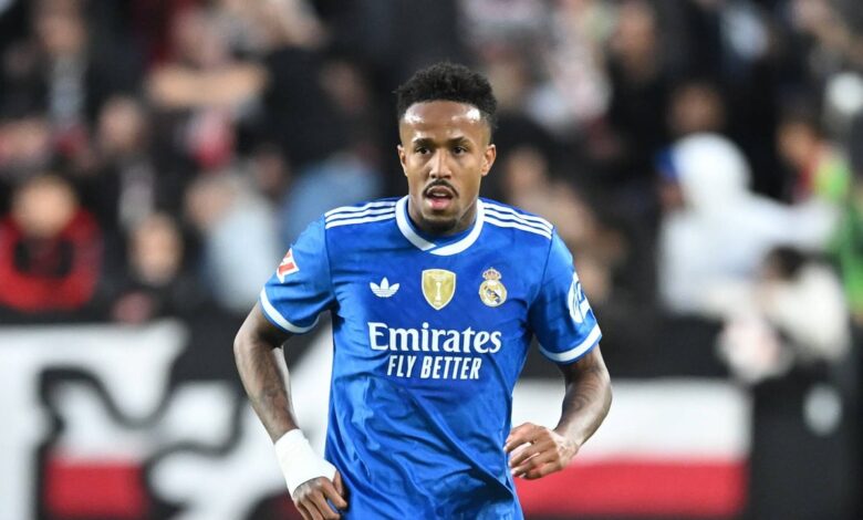 من المتوقع أن يغيب إيدير ميليتاو لاعب ريال مدريد عن الملاعب لمدة أسبوعين بسبب إصابة في العضلة المقربة