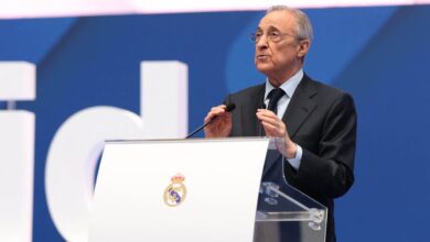 يقول الرئيس بيريز إن ريال مدريد يعمل مع شركة آبل لإنتاج فيلم وثائقي غامر لعام 2026
