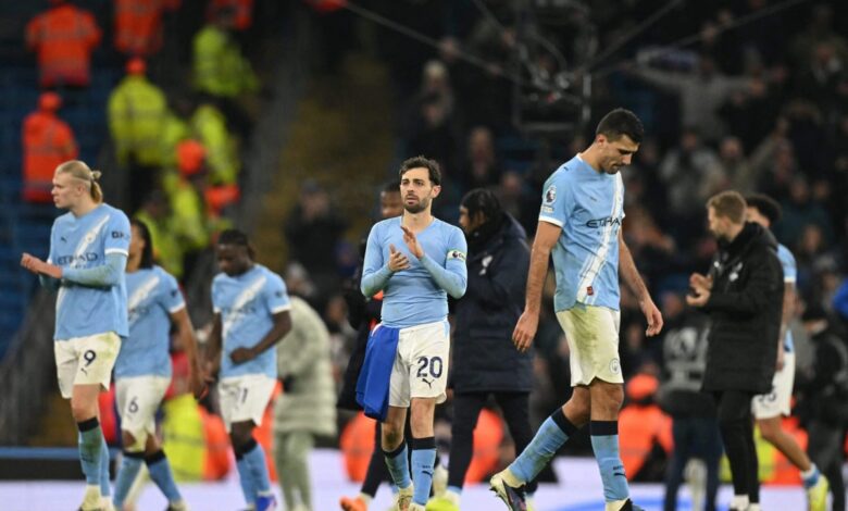 لم يكن تعثر مانشستر سيتي المتأخر مفاجئًا. النظامي الخاص بهم يعملون في الاحتياط