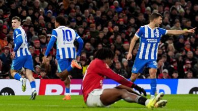 مانشستر يونايتد 1 برايتون 2: المزيد من بؤس الكأس، عودة ماينو وماذا الآن بالنسبة لفليتشر؟