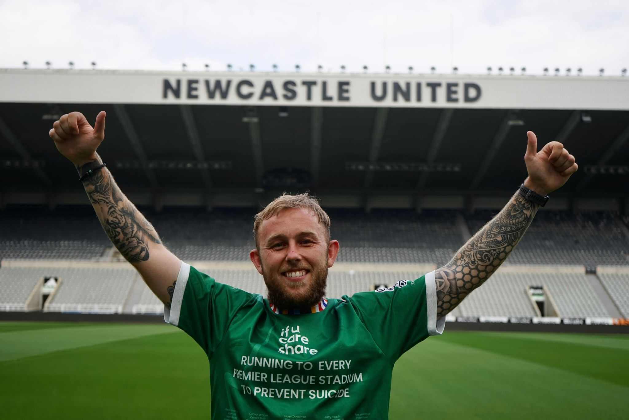 ماثيو سميث في ناديه المفضل نيوكاسل يونايتد