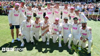 BBC Sport microphone and phone