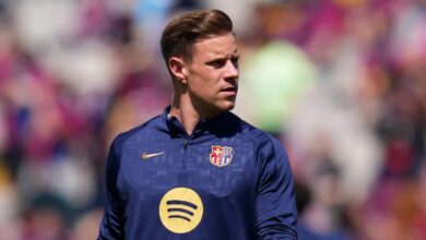 انضم مارك أندريه تير شتيجن، لاعب برشلونة، إلى جيرونا على سبيل الإعارة