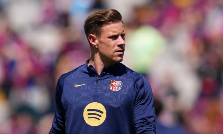 انضم مارك أندريه تير شتيجن، لاعب برشلونة، إلى جيرونا على سبيل الإعارة