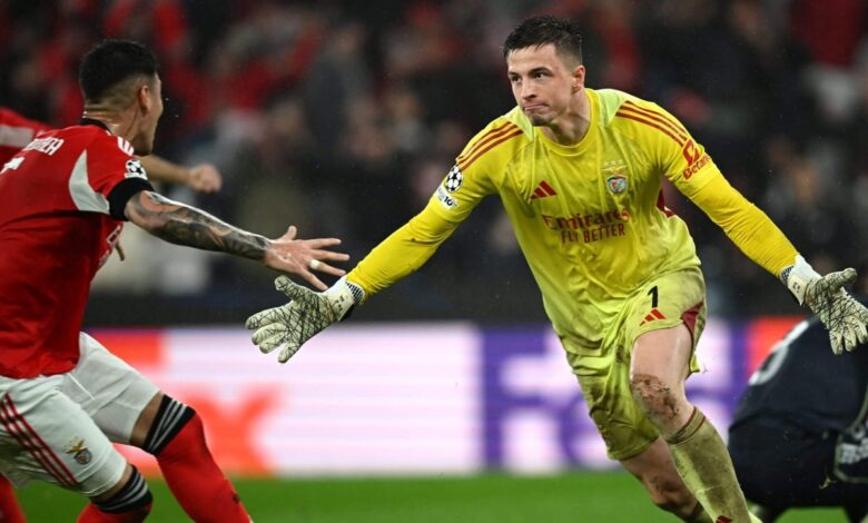 بنفيكا 4 ريال مدريد 2 – حارس المرمى أناتولي تروبين يسجل بينما يتغلب فريق مورينيو على مدريد في التصفيات