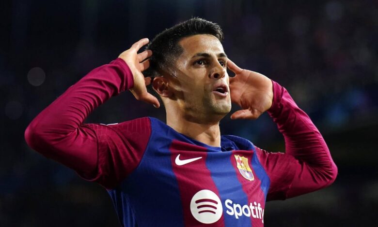 قرر برشلونة عدم الاحتفاظ بجواو كانسيلو في عام 2024، لكن إعادة التعاقد معه أصبح الآن منطقيًا