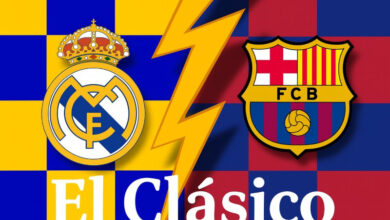 كلاسيكو برشلونة و ريال مدريد