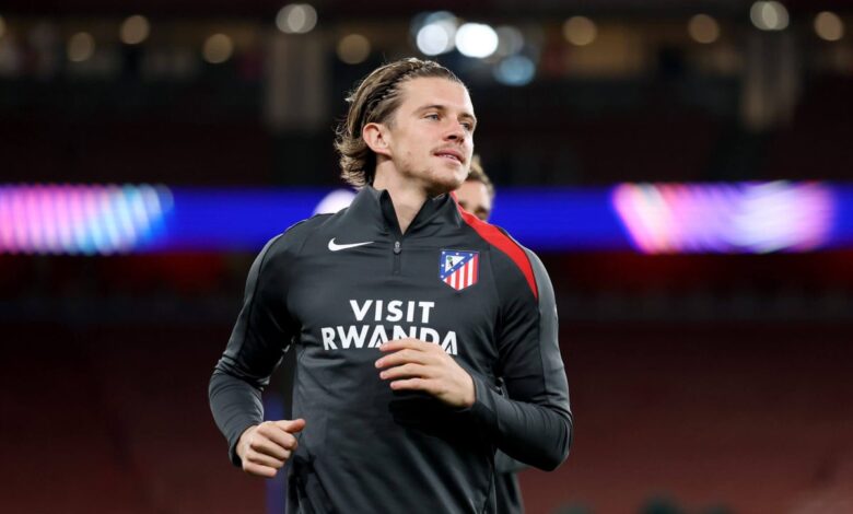 كونور جالاجر سيخضع للفحص الطبي لتوتنهام بعد الاتفاق على صفقة بقيمة 40 مليون يورو مع أتلتيكو مدريد