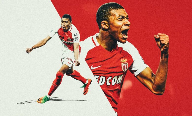 كيليان مبابي في موناكو: توترات في سن المراهقة وانتصار باللقب ومسار سريع نحو النجومية