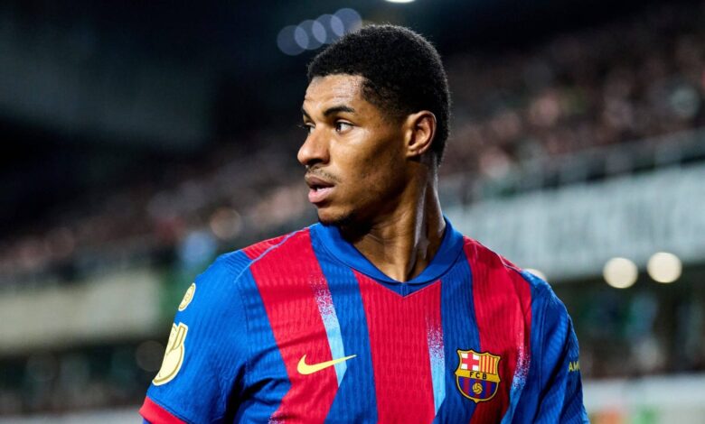 لماذا يريد برشلونة الاحتفاظ بماركوس راشفورد؟