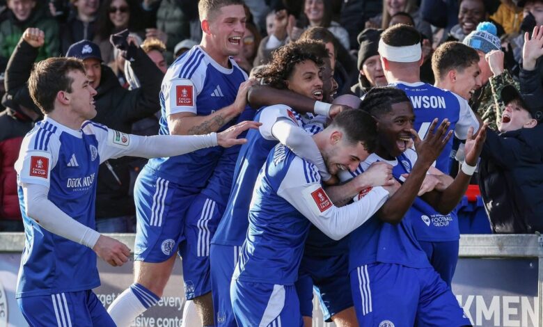 ماكليسفيلد يصنع تاريخ كأس الاتحاد الإنجليزي بفوزه على حامل اللقب كريستال بالاس