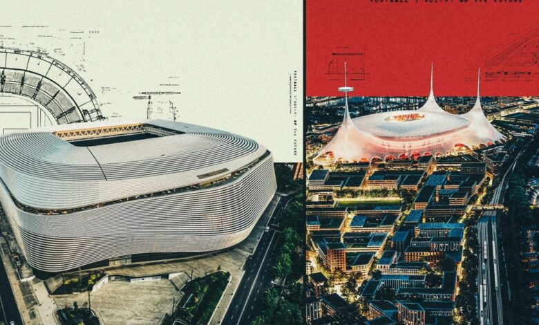 مرحبًا بكم في مستقبل ملاعب كرة القدم - الفذ. مشغلات ثلاثية الأبعاد وجدران LED ومقاعد افتراضية