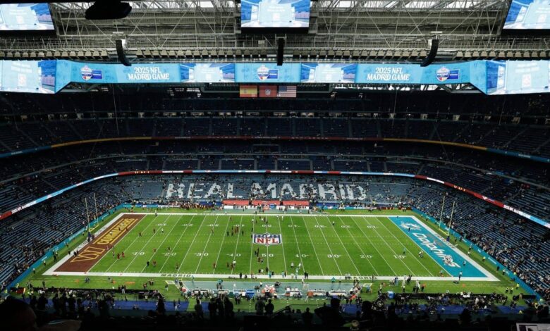 من المقرر أن يعود اتحاد كرة القدم الأميركي إلى ملعب ريال مدريد برنابيو في عام 2026