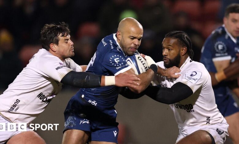 يلعب O'Flaherty دور البطولة في فوز Sale على Sharks للتقدم