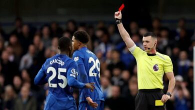 تشيلسي 1 بيرنلي 1 – ما هي تكلفة البطاقة الحمراء لفوفانا؟ هل جواو بيدرو هو مهاجم الدوري؟