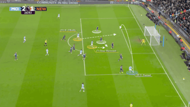 كيف قام بيب جوارديولا بتكييف هجوم مانشستر سيتي ليزدهر بدون أجنحة