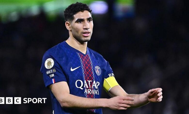 حكيمي لاعب باريس سان جيرمان سيواجه المحاكمة بعد مزاعم الاغتصاب