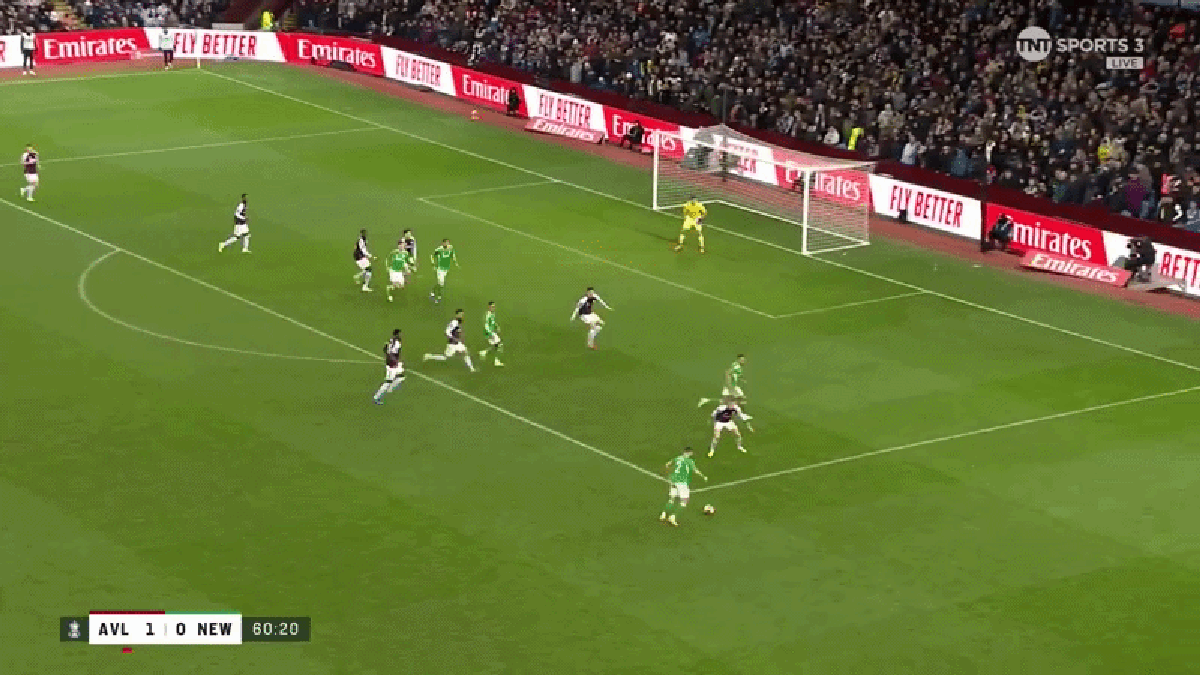 خطوة أيضًا VAR في كأس الاتحاد الإنجليزي عندما فاز نيوكاسل على أستون فيلا؟ بالإضافة إلى: تيموثي شالاميت – لاعب كرة قدم