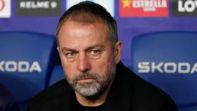 هانسي فليك مدرب برشلونة