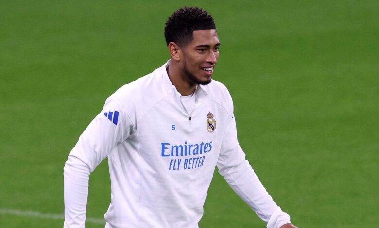 جود بيلينجهام جاهز للعودة لديربي مدريد، وكيليان مبابي جاهز بنسبة 100 في المائة