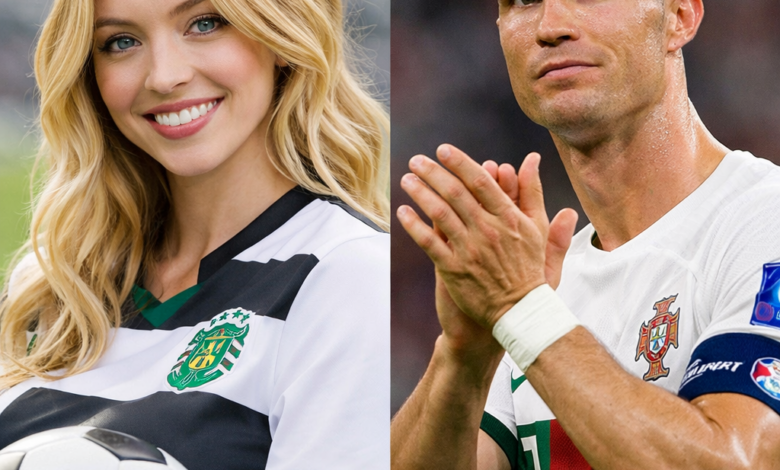 سيدني سويني و كريستيانو رونالدو