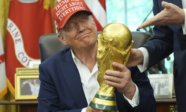 ترامب ومشاركة ايران في كاس العالم