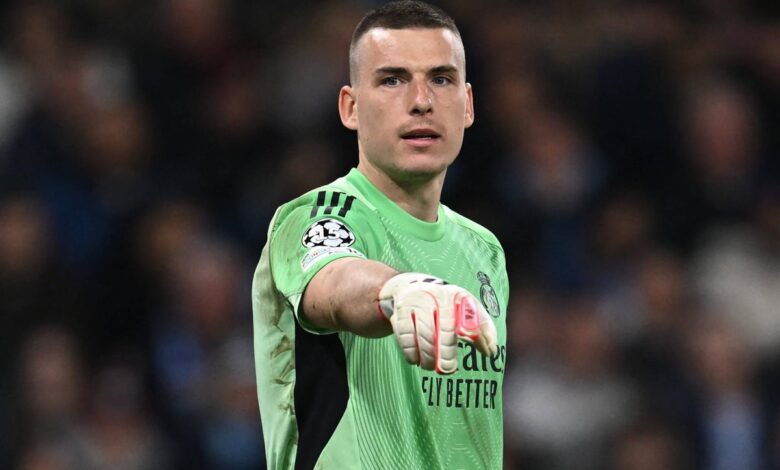 أسطورة دوري أبطال أوروبا تدور حول حارس المرمى الاحتياطي الغامض لريال مدريد