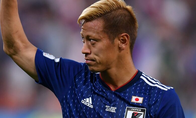 اللاعب الياباني هوندا