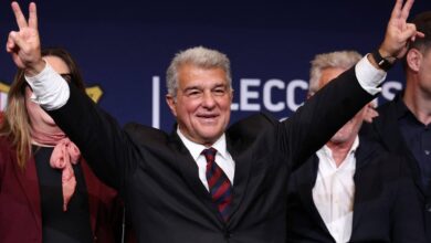 خمس سنوات أخرى لجوان لابورتا، رئيس تفلون في برشلونة