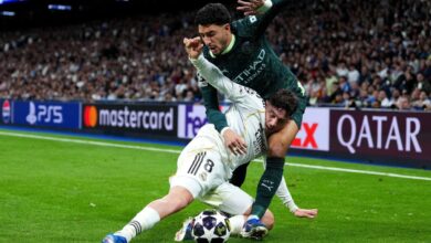 سجل فيديريكو فالفيردي لاعب ريال مدريد ثلاثية، وكان أيضًا مدافعهم الرئيسي