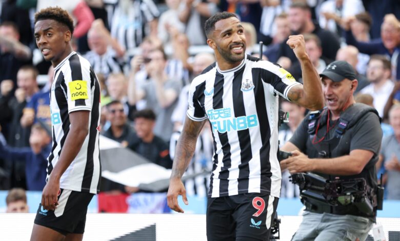 نيوكال يتغلب على مانشستر يونايتد