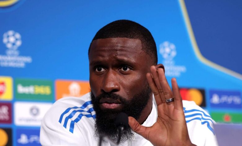 يتهم أنطونيو روديجر مدافع خيتافي بـ "المبالغة" في تحدي "الإيقاف لمدة 10 مباريات".